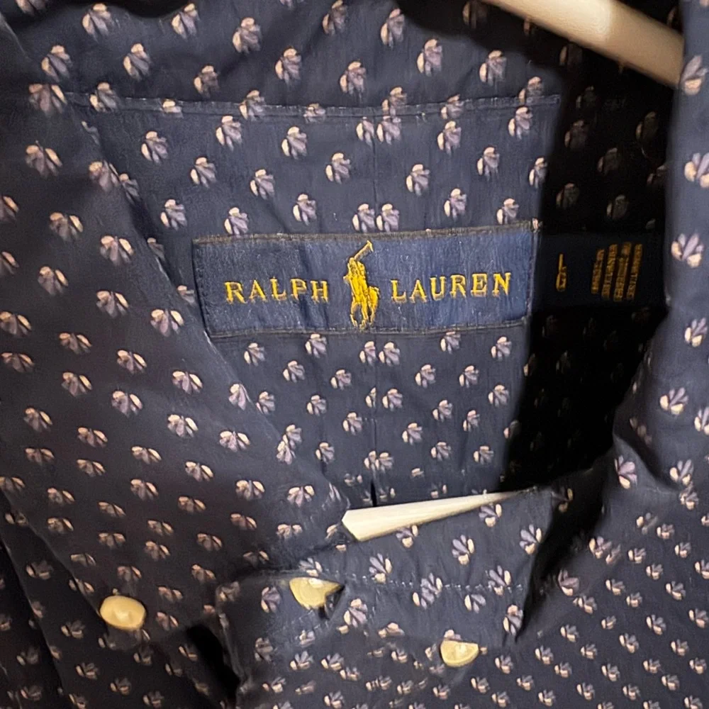 Ralph Lauren Printed Casual Button Up - Picture 2 of 4
